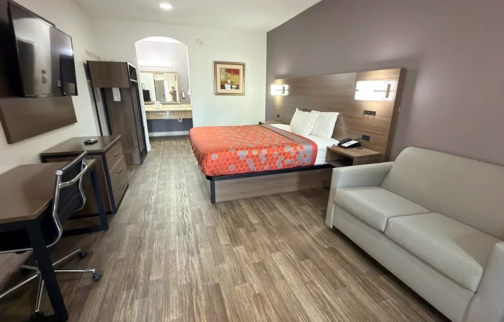 King Non-Smoking Suite Room at Executive Inn & Suites - Jewett